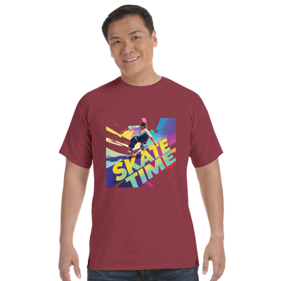 Unisex Heavyweight Crewneck T-Shirt | Comfort Colors C1717 | PaintLife